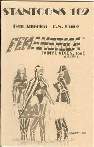 Item #10087 Stantoons 102; Femamerica (Vinyl Vixen, Too). E. N. Cuire Eric Stanton.