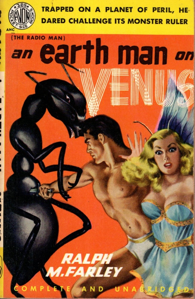 Item #10174 An Earth Man On Venus. Ralph M. Farley.
