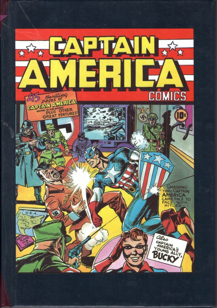 Item #10232 Captain America, vol 1 and 2. Jack Kirby Joe Simon.
