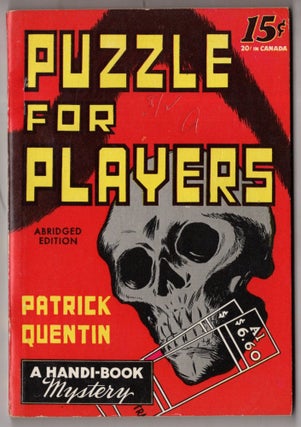 Item #10303 Puzzle For Players. Patrick Quentin