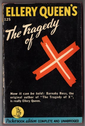 Item #10305 The Tragedy of X. Ellery Queen