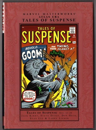Item #11420 Marvel Masterworks: Atlas Era Tales of Suspense - Volume 2. Steve Ditko Jack Kirby,...