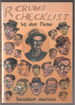 Item #11451 R Crumb Checklist of Work and Criticism. Don Fiene