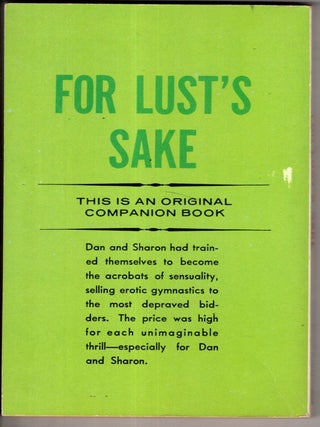 For Lust's Sake