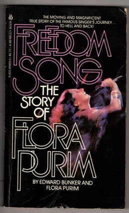 Item #11633 Freedom Song, The Story of Flora Purim. Edward Bunker, Flora Purim