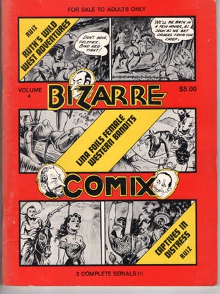 Item #11667 Bizarre Comix vol 4. Adolfo Marino Ruiz