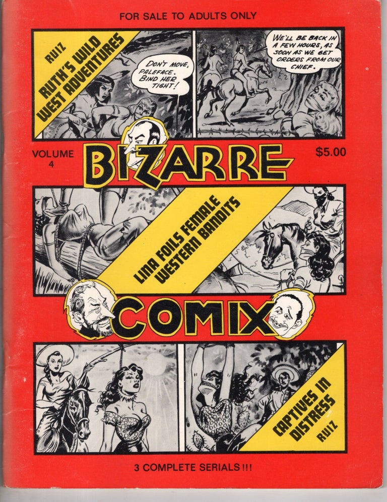 Item #11667 Bizarre Comix vol 4. Adolfo Marino Ruiz.