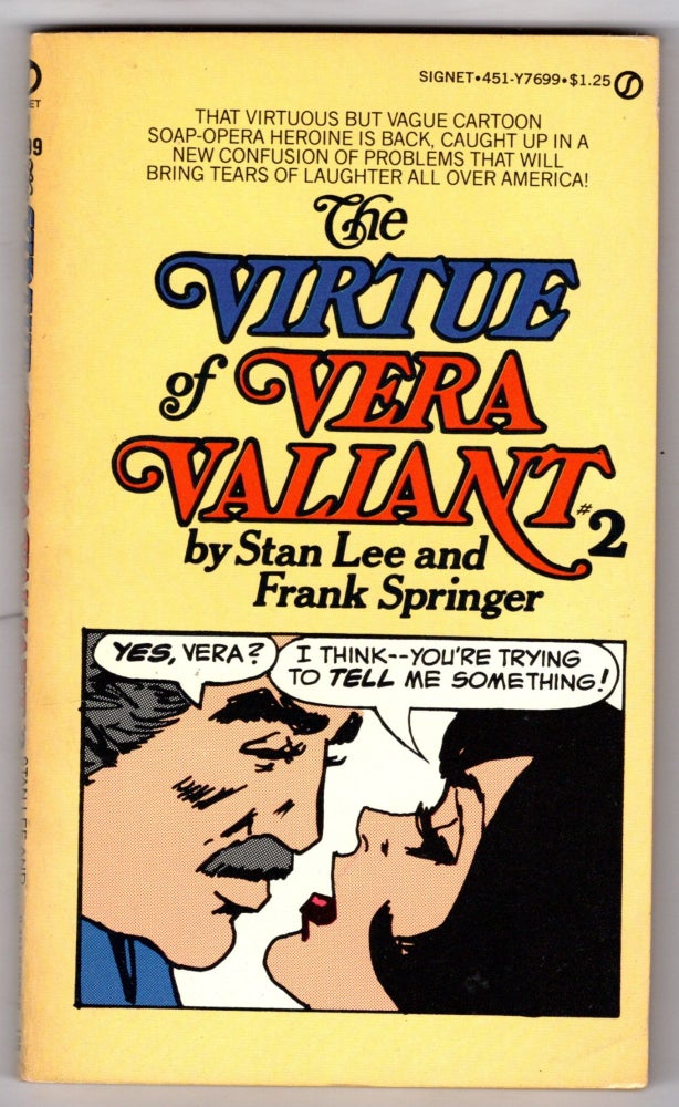 Item #11837 The Virtue of Vera Valiant #2. Frank Springer Stan Lee.