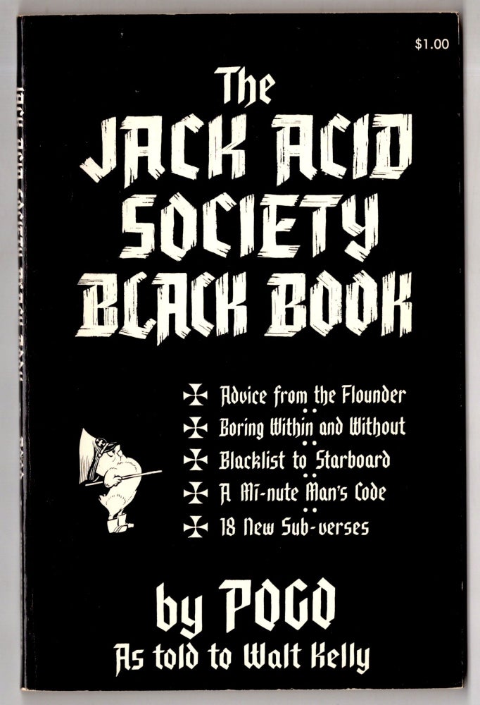 Item #11912 The Jack Acid Society Black Book by Pogo. Walt Kelly.
