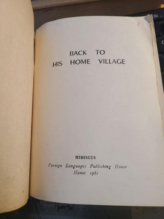 Back to His Home Village