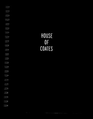 Item #12144 House of Coates. Brad Zellar