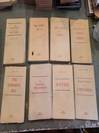 Lot of 19 Erotic Books Published by Keimeisha, Tokyo. Most Olympia Press Traveller's Companion Japanese Editions (English Language)