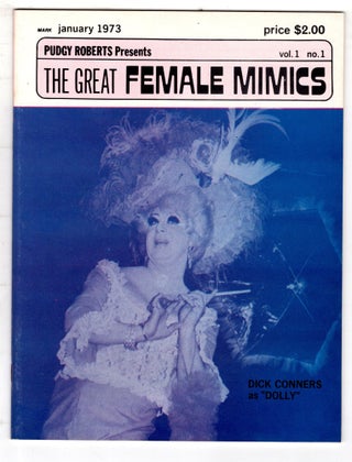 Item #12325 The Great Female Mimics, vol. 1 no. 1. Pudgy Roberts