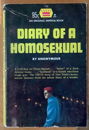 Item #12476 Diary Of A Homosexual. Anonymous