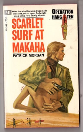 Item #12739 Scarlet Surf At Makaha. Patrick Morgan