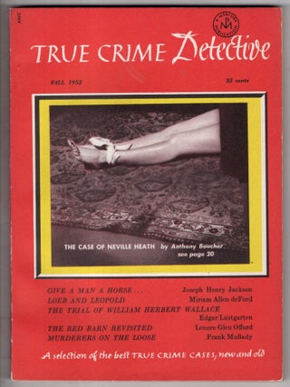 True Crime Detective, Winter 1952 (Vol. 2 No. 1), Spring 1952 (Vol. 2 No. 2), Summer 1952 (Vol. 2 No. 3), Fall 1952 (Vol. 2 No. 4)