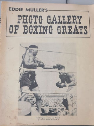 Item #18361 Eddie Muller's Photo Gallery of Boxing Greats. Eddie Muller