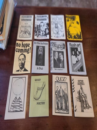 West Bay Dadaist / Quoz? Nos. 1 - 12 Complete. Tim Mancusi Charles Chickadel, Monte.