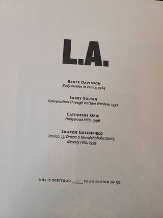 L.A. (Los Angeles), Mother Jones International Fund for Documentary Photography Fine Print Portfolio 1999