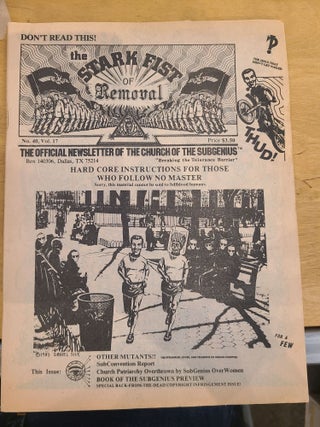Item #19041 The Stark Fist of Removal - The Official Newsletter of the Church of the Subgenius...