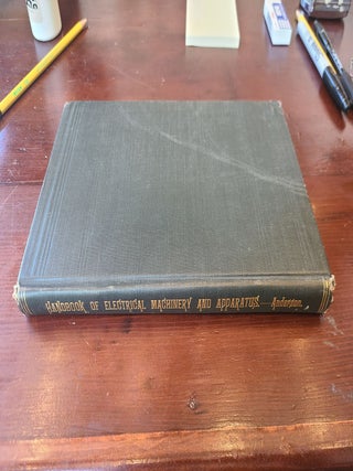 Item #19185 Handbook for the Use of Electricians, in the Operation and Care of Electrical...