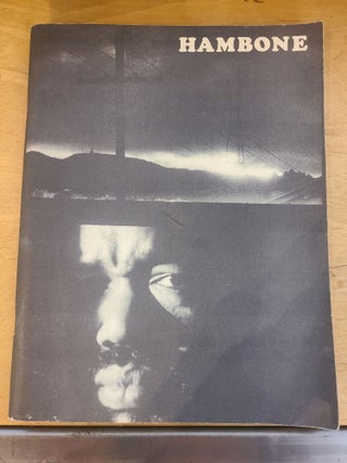 Item #19509 Hambone Volume 1, Spring 1974. Al Young Gerald W. Barrax, Anthony Braxton, Johnie...