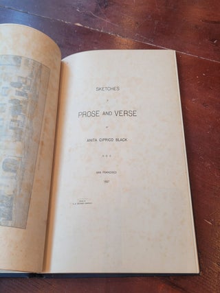 Sketches in Prose and Verse