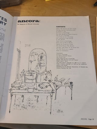 Ancora, The Magazine of Monash University, February 1970, Anchorite Number One
