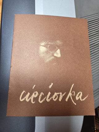 Item #19864 Cieciorka. Frank Cieciorka