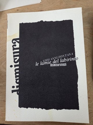 Item #19880 La Lamie del Labirinto. Arrigo Loro-Totino Giovanni Fontana