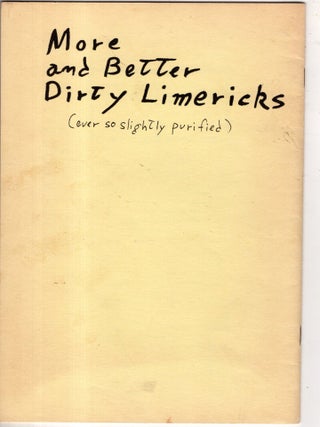 Forbidden Limericks 1 and Book 2