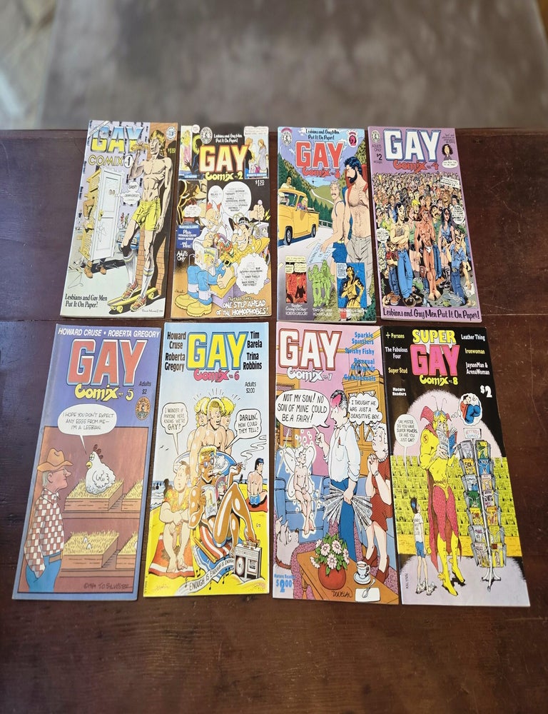 Item #20020 Gay Comix Complete Run of Issues 1 through 26