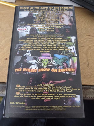 Ratso at the Expo, VHS Tape of episode of Chic a Go go